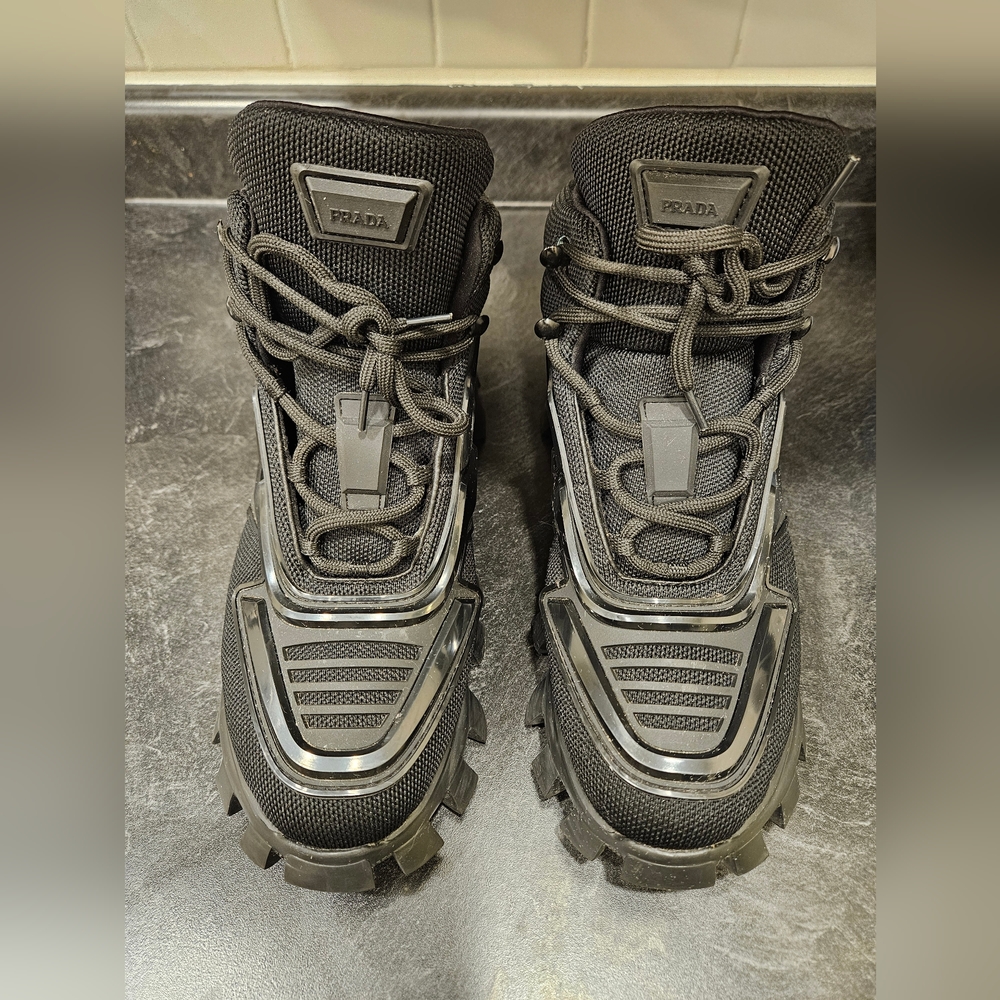 Authentic Prada Cloud Thunderbust High Top Sneake… - image 1